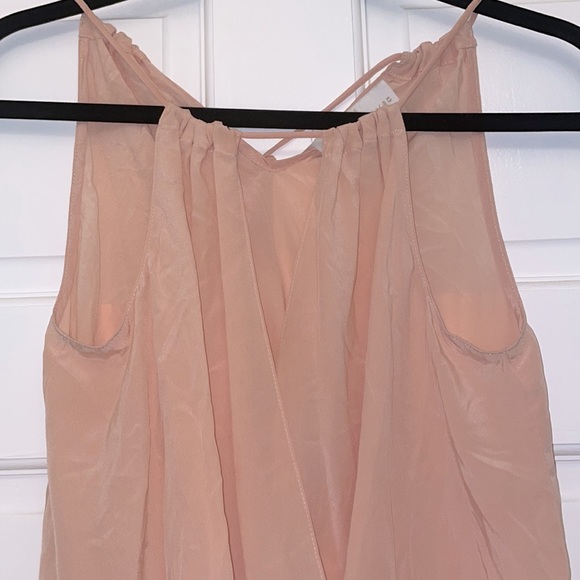 NWOT Amanda Uprichard 100% Silk Blouse P - Picture 3 of 6